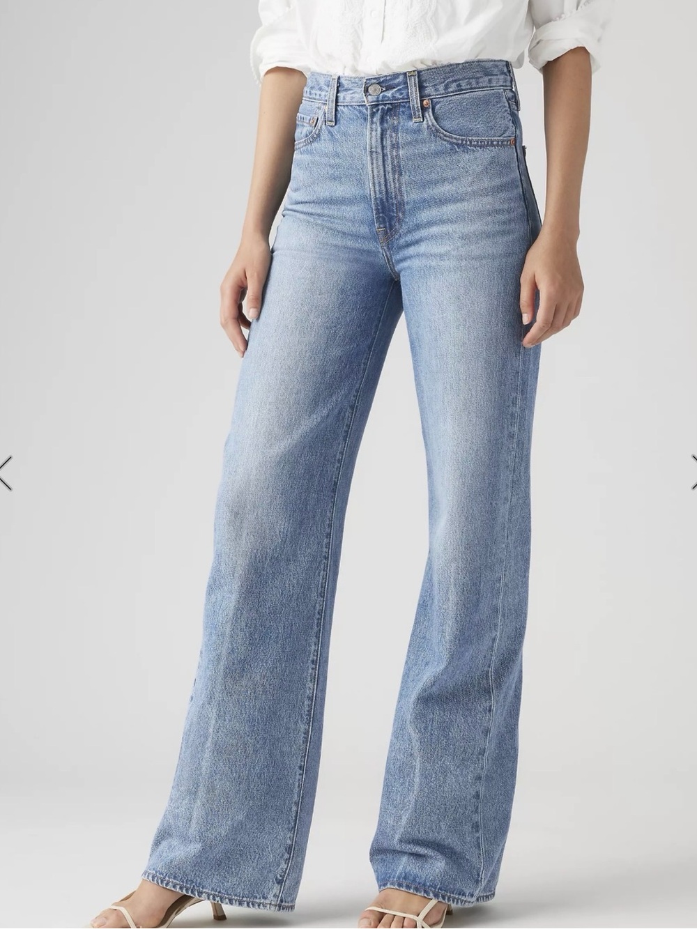 Levi’s ribcage wide leg jeans NWT